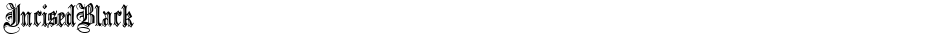 IncisedBlackDemo