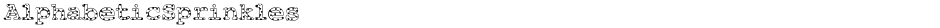AlphabeticSprinklesDemo