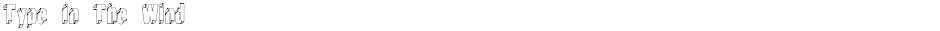 Type In The WindDemo