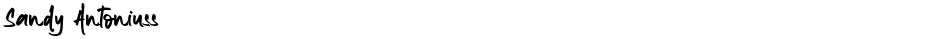 Sandy AntoniussDemo