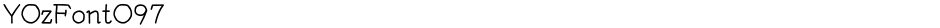 YOzFontO97Demo