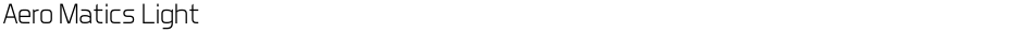 Aero Matics LightDemo