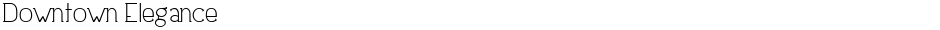 Downtown EleganceDemo