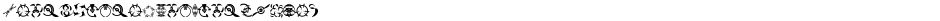 FontsVectorAncientSymbolDemo