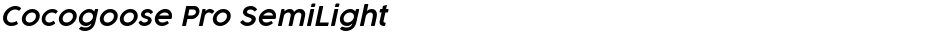 Cocogoose Pro SemiLightDemo