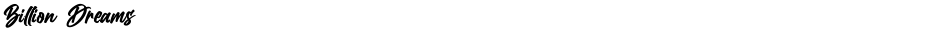 Billion DreamsDemo