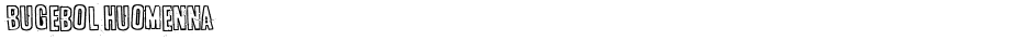 Bugebol huomennaDemo