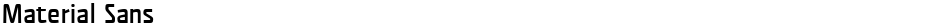 Material SansDemo