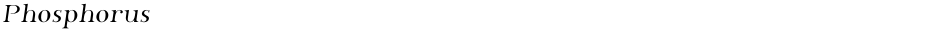PhosphorusDemo