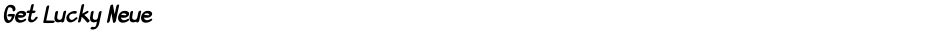 Get Lucky NeueDemo