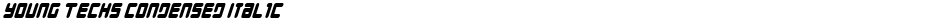 Young Techs Condensed ItalicDemo