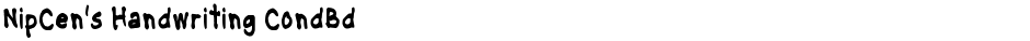 NipCen's Handwriting CondBdDemo