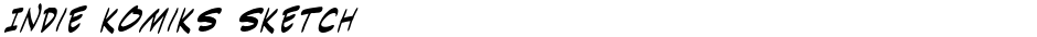 Indie Komiks SketchDemo