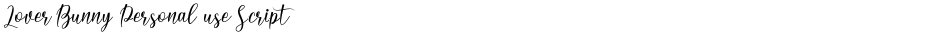 Lover Bunny Personal use ScriptDemo