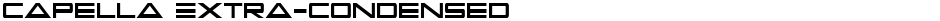 Capella Extra-condensedDemo
