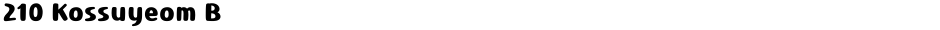 210 Kossuyeom BDemo