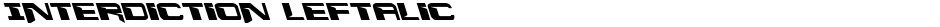 Interdiction LeftalicDemo