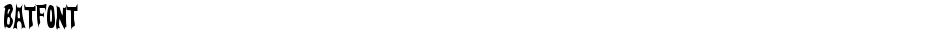 BatFontDemo