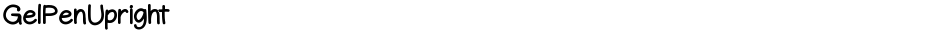 GelPenUprightDemo