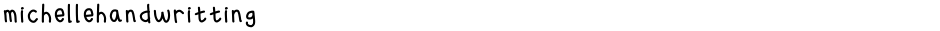 michellehandwrittingDemo