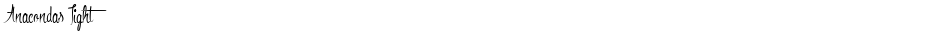 Anacondas LightDemo