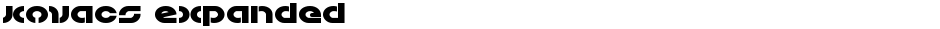 Kovacs ExpandedDemo