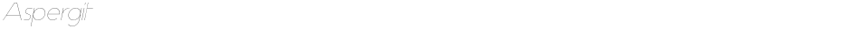 AspergitDemo