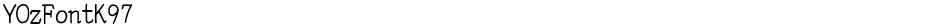 YOzFontK97Demo