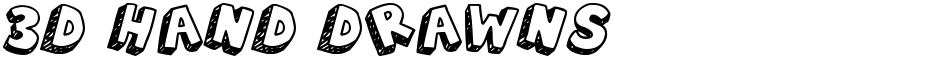 3D Hand DrawnsDemo