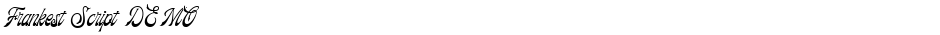 Frankest Script DEMODemo