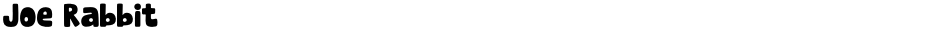 Joe RabbitDemo