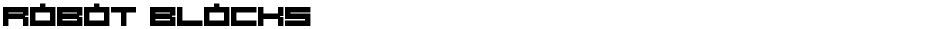 Robot BlocksDemo