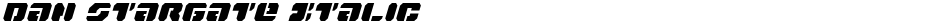 Dan Stargate ItalicDemo