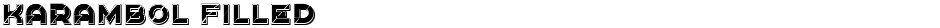 Karambol FilledDemo