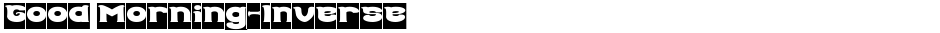 Good Morning-InverseDemo