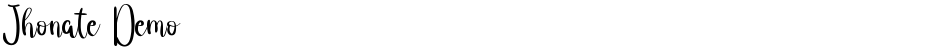 Jhonate DemoDemo