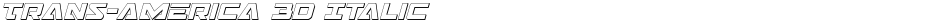 Trans-America 3D ItalicDemo