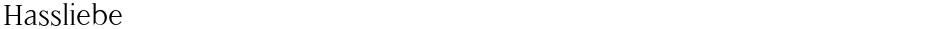 HassliebeDemo