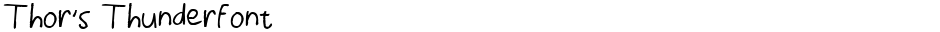 Thor's ThunderfontDemo
