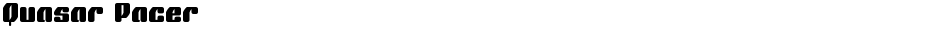 Quasar PacerDemo