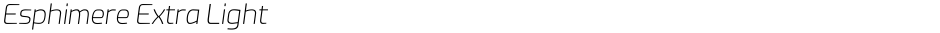 Esphimere Extra LightDemo