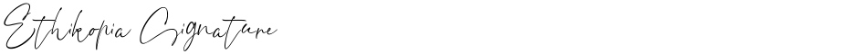 Ethikopia SignatureDemo