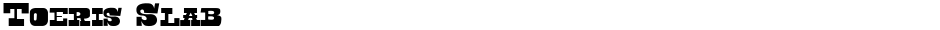 Toeris SlabDemo