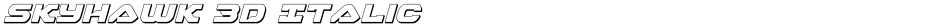 Skyhawk 3D ItalicDemo