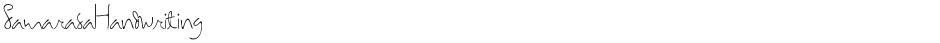 SamarasaHandwritingDemo