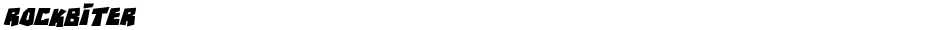 RockBiterDemo