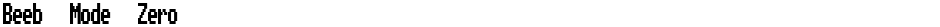 Beeb Mode ZeroDemo