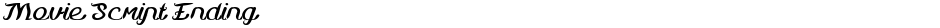 Movie Script EndingDemo