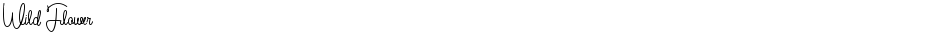 Wild FlowerDemo