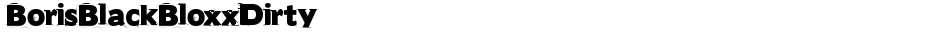 BorisBlackBloxxDirtyDemo